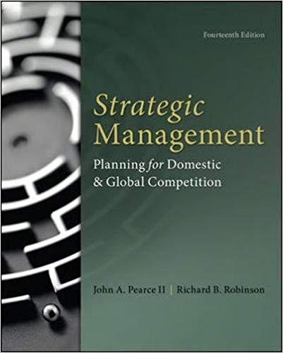 (Test Bank)Strategic Management 14th Edition by John Pearce.zip