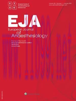 [AME]European Journal of Anaesthesiology 2021 Full Archives (True PDF)