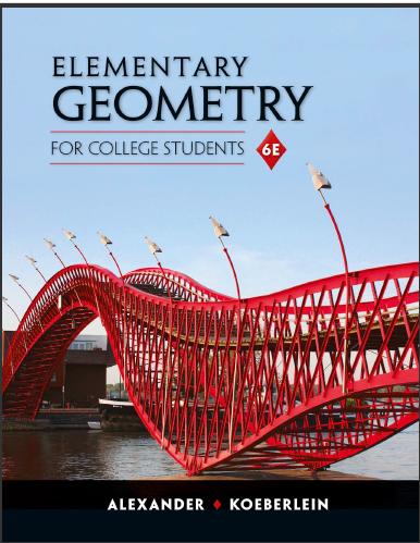 (Solutions Manual)Elementary Geometry for College Students,6th Edition by Daniel C. Alexander &...