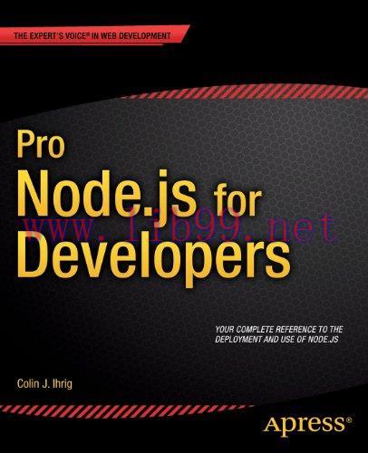 [FOX-Ebook]Pro Node.js for Developers