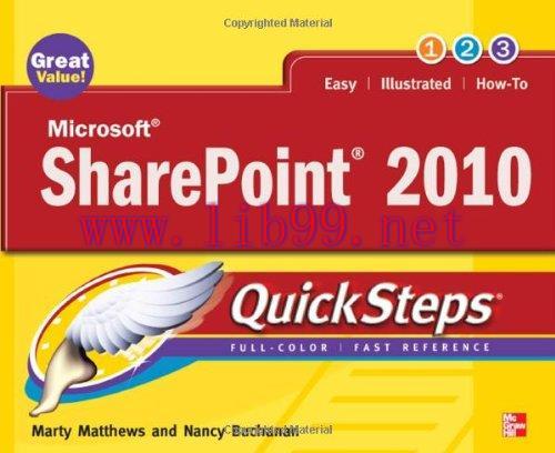 [FOX-Ebook]Microsoft SharePoint 2010 QuickSteps