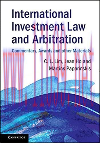 [PDF]International Investment Law and Arbitration