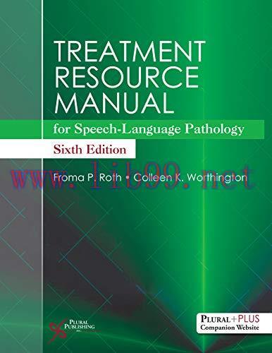[AME]Treatment Resource Manual for Speech-Language Pathology, Sixth Edition (Original PDF)
