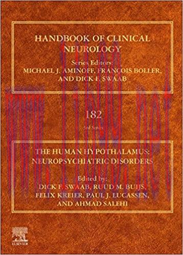 [AME]The Human Hypothalamus: Neuropsychiatric Disorders (Volume 182) (Handbook of Clinical Neur...