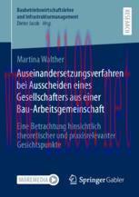 [PDF]Auseinandersetzungsverfahren bei Ausscheiden eines Gesellschafters aus einer Bau-Arbeitsge...