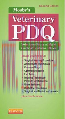 [AME]Mosby's Veterinary PDQ, 2nd Edition