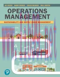 Test Bank for Operations Management Sustainability and Supply Chain Managemen 3rd Edition Canad...