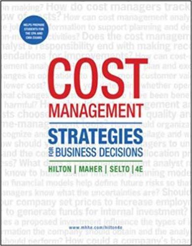 (Test Bank)Cost Management Strategies for Business Decisions 4e by Hilton Ronald W.zip