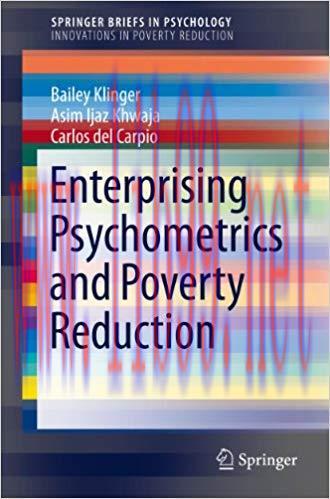 (PDF)Enterprising Psychometrics and Poverty Reduction (SpringerBriefs in Psychology) 2013 Editi...