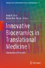 [PDF]Innovative Bioceramics in Translational Medicine I: Fundamental Research