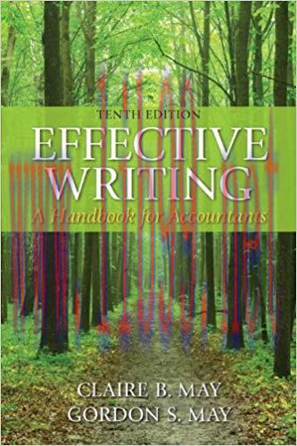 (PDF)Effective Writing: A Handbook for Accountants 10th Edition