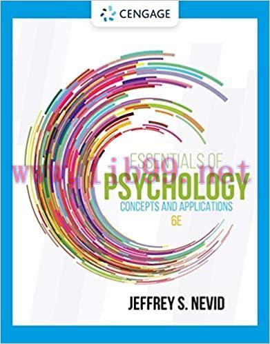 [PDF]Essentials of Psychology 6e [Jeffrey S. Nevid]
