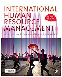 International Human Resource Management 4th Edition,
