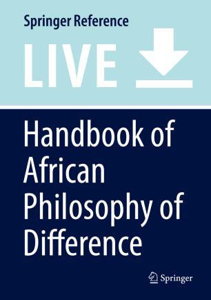 Handbook of African Philosophy of Difference