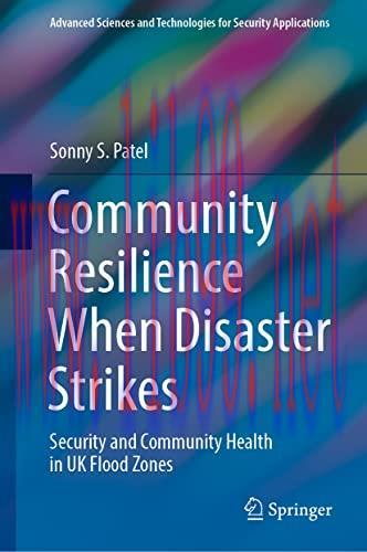 [AME]Community Resilience When Disaster Strikes: Security and Community Health in UK Flood Zone...
