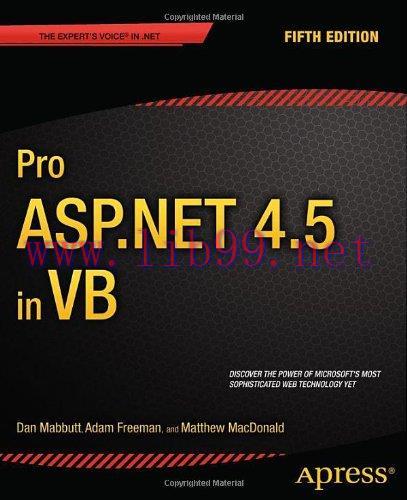 [FOX-Ebook]Pro ASP.NET 4.5 in VB, 5th Edition