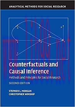 (PDF)Counterfactuals and Causal Inference: Methods and Principles for Social Research (Analytic...