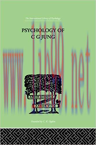 (PDF)Psychology of C G Jung (The International Library of Psychology Book 3) 1st Edition