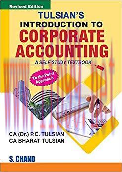 (PDF)Introduction to Corporate Accounting with Quick Revision (Combo with 9788121940603)