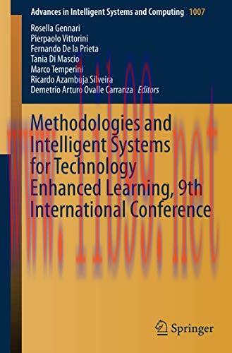 [FOX-Ebook]Methodologies and Intelligent Systems for Technology Enhanced Learning, 9th Internat...