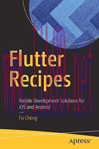 [FOX-Ebook]Flutter Recipes: Mobile Development Solutions for iOS and Android