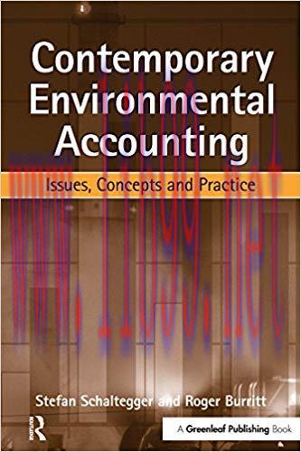(PDF)Contemporary Environmental Accounting: Issues, Concepts and Practice 1st Edition
