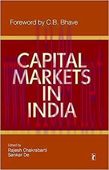 (PDF)Capital Markets in India (Response Books) 1st Edition