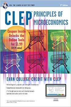 CLEP Principles of Microeconomics w/ Online Practice Exams (CLEP Test Preparation) 2nd Edition,