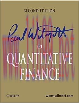 (PDF)Paul Wilmott on Quantitative Finance 2nd Edition