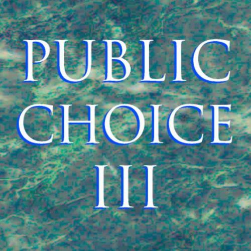 Public Choice III 3rd Edition