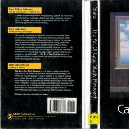 Art of Case Study Research, The