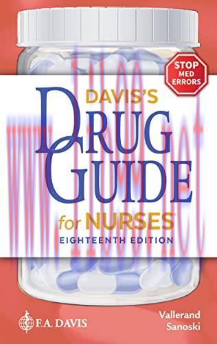 [AME]Davis&rsquo;s Drug Guide for Nurses, 18th Edition (Original PDF From_ Publisher)