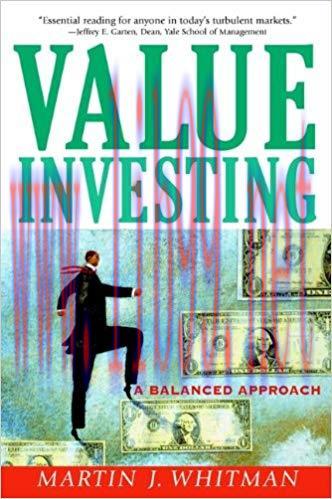 (PDF)Value Investing: A Balanced Approach (Frontiers in Finance Series Book 84) 1st Edition