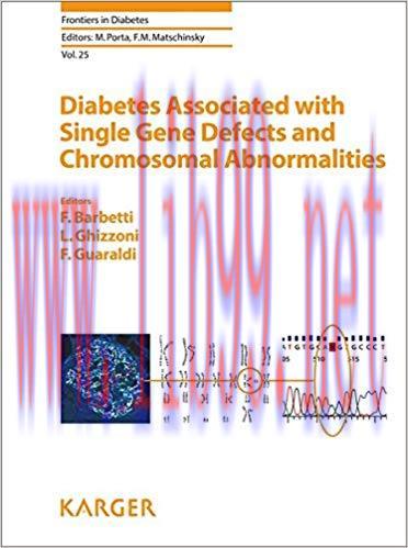 [PDF]Diabetes Associated with Single Gene Defects and Chromosomal Abnormalities