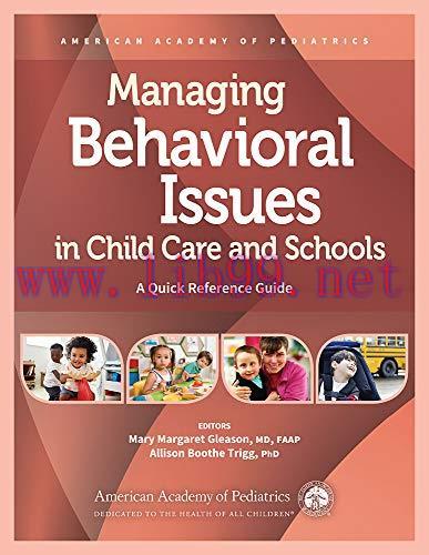 [AME]Managing Behavioral Issues in Child Care and Schools: A Quick Reference Guide (Original PD...