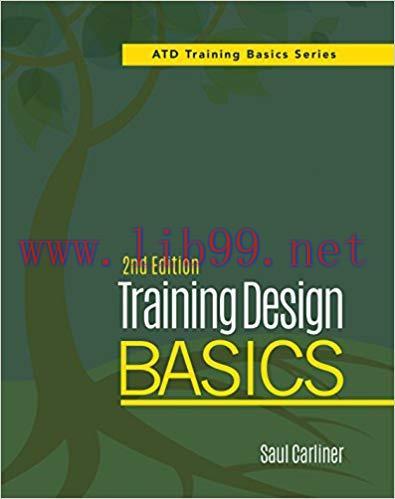Training Design Basics, 2nd Edition