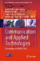[PDF]Communication and Applied Technologies: Proceedings of ICOMTA 2022
