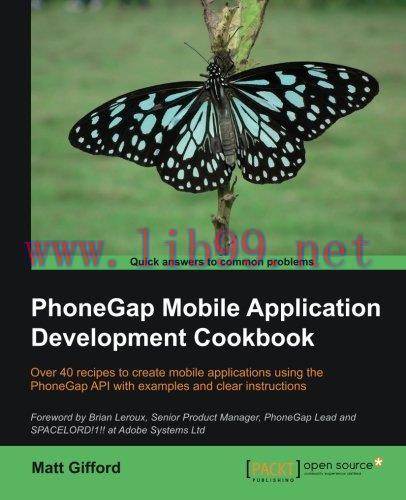 [FOX-Ebook]PhoneGap Mobile Application Development Cookbook