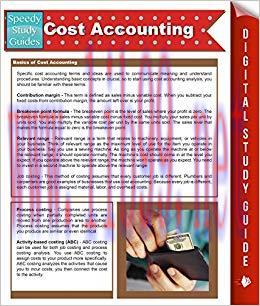 (PDF)Cost Accounting (Speedy Study Guides) (Cost Accounting Basics Edition)