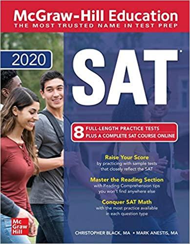 (PDF)McGraw-Hill Education SAT 2020 1st Edition