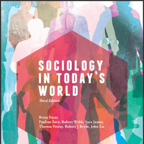 (Test Bank)Sociology in Today's World,3rd Australian New Zealand Edition.zip