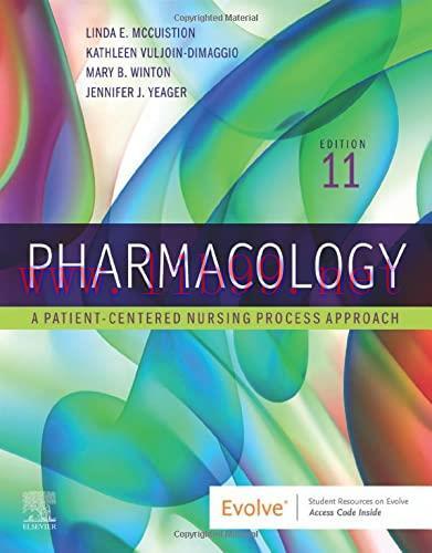 [AME]Pharmacology: A Patient-Centered Nursing Process Approach, 11e (EPUB + Converted PDF)