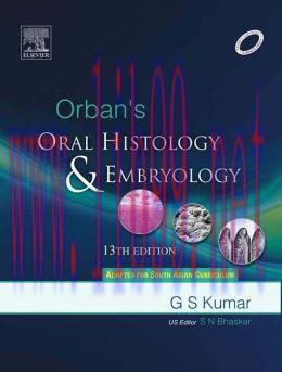[AME]Orban's Oral Histology & Embryology, 13th Edition
