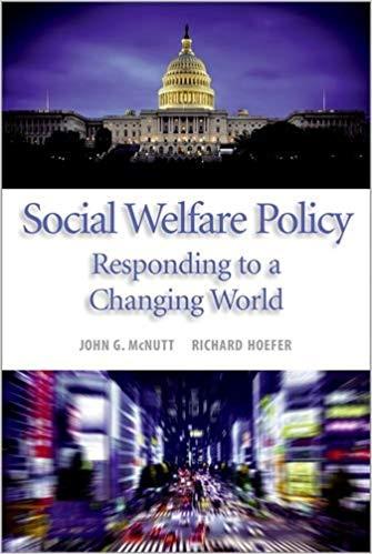 Social Welfare Policy Responding to a Changing World