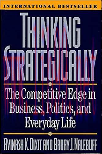 (PDF)Thinking Strategically: The Competitive Edge in Business, Politics, and Everyday Life (Nor...