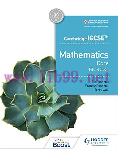 [FOX-Ebook]Cambridge IGCSE Core Mathematics Fifth edition