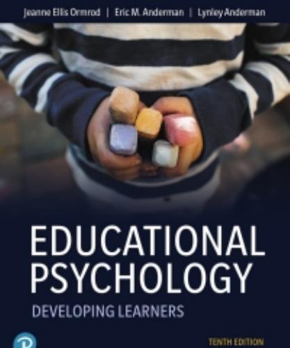 Educational Psychology Developing Learners 10th By Jeanne Ellis Ormrod - Wei Zhi