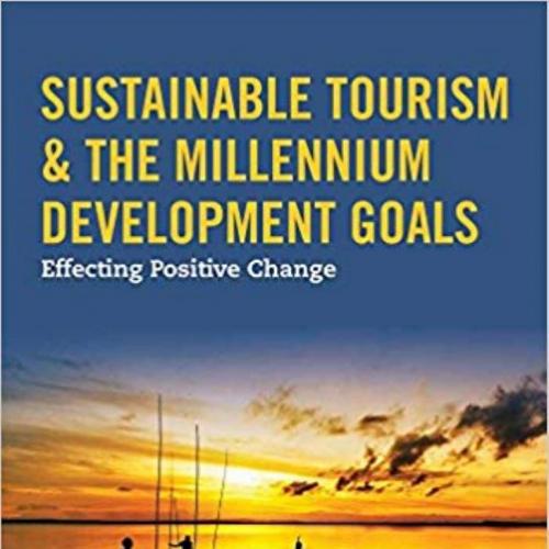 Sustainable Tourism & The Millennium Development Goals Effecting Positive Change 1st Edition