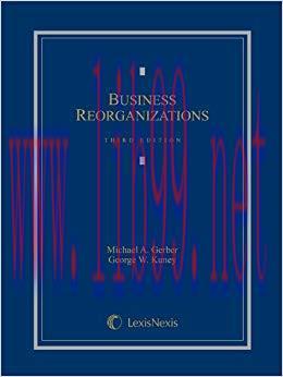 (PDF)Business Reorganizations 3rd Edition