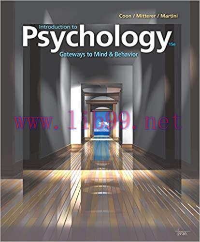 (PDF)Introduction to Psychology: Gateways to Mind and Behavior